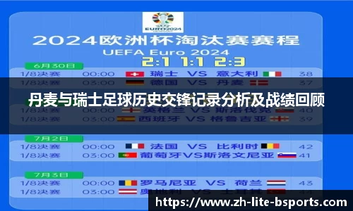丹麦与瑞士足球历史交锋记录分析及战绩回顾